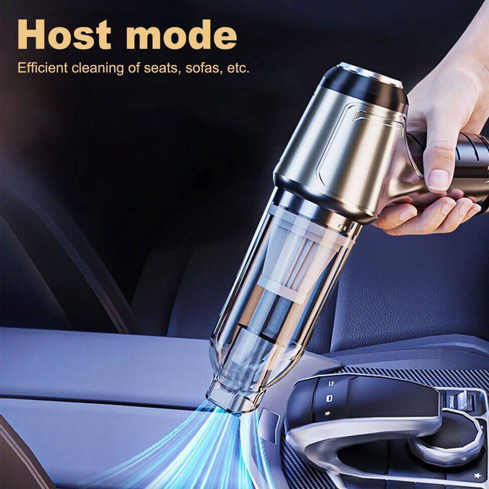 Mini Handheld Vacuum Cleaner Mini Portable Auto Wireless Duster Blower 95000PA